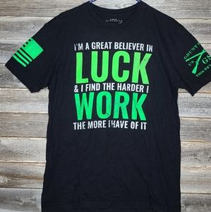 Grunt Style Luck Work Men's Shirt